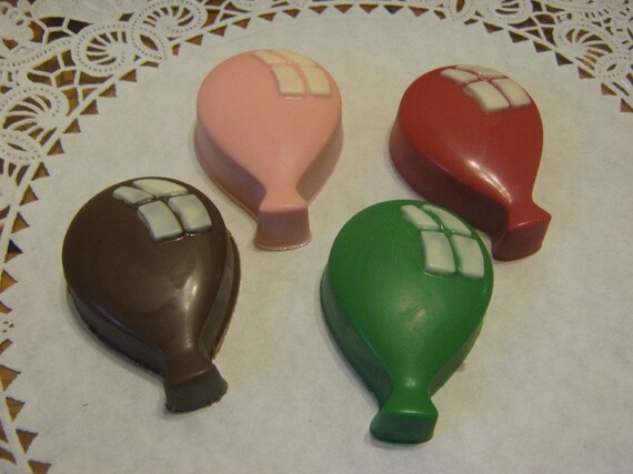 One dozen balloon shaped chocolate covered sandwich cookies