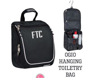 OGIO Hanging Toiletry Bag , Groomsman Gifts , Mens Dopp Kit , Groomsmen Travel Bag, Mens Toiletry Bag , Mens Shaving Bag