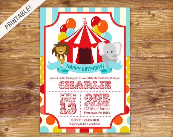 carnival invitation