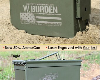 Personalized Dad Gift Ammo Box Mens Cool Guy Gifts Father's Day Gift Ideas Personalized Ammo Can Grandpa Gift, Husband Gift, Father Gift