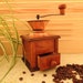 Vintage Coffee Grinder, Rare Coffee Mill, Shabby Old Cottage Chic Country Village Farmhouse Kitchen Rustic Decor Ornament, Collectibles