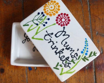 Personalised Trinket Box