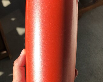 Powder coated | 20oz Yeti rambler Tumbler | stainless steel | mug with the lid | Harley Orange