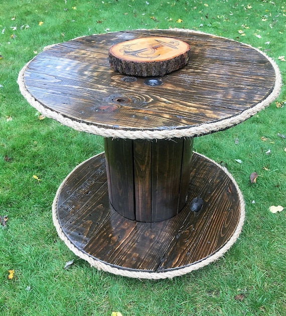 SOLD Spool Table Cable Spool Table Nautical Furniture