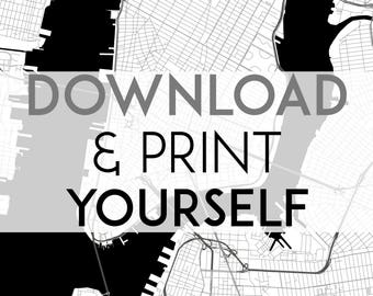 Digital Version - Any MinimalMapDesigns listings