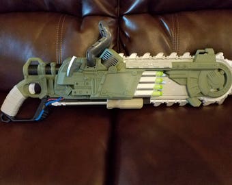 Modified Nerf Brainsaw Blaster – “Clean-Cut”