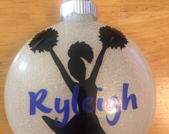 Cheerleader ornament