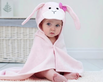 Bunny, Baby Towel, Rabbit, Bunny Ears, Baby Gift, Bunny Baby Shower, Personalized Baby Towel, Baby Gift, Baby Gifts Personalized, Bunny Baby