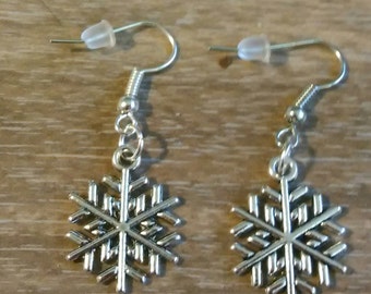 Christmas Snowflake Earrings