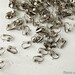 Destash clip on earring blanks / clip on earrings / vintage earring blanks / silver earrings / destash supplies / supply lot / destash lot
