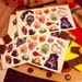 Lovely cute kitty vinyl stickers #12