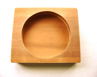 Vintage Japanese Kashigata - Vintage Cake Mold - Japanese Cake Mold - Vintage Japanese Cake Mold - Sweets Mold - Circle