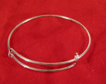 BULK! 15pc antique style silver bangle bracelet (JC103B)