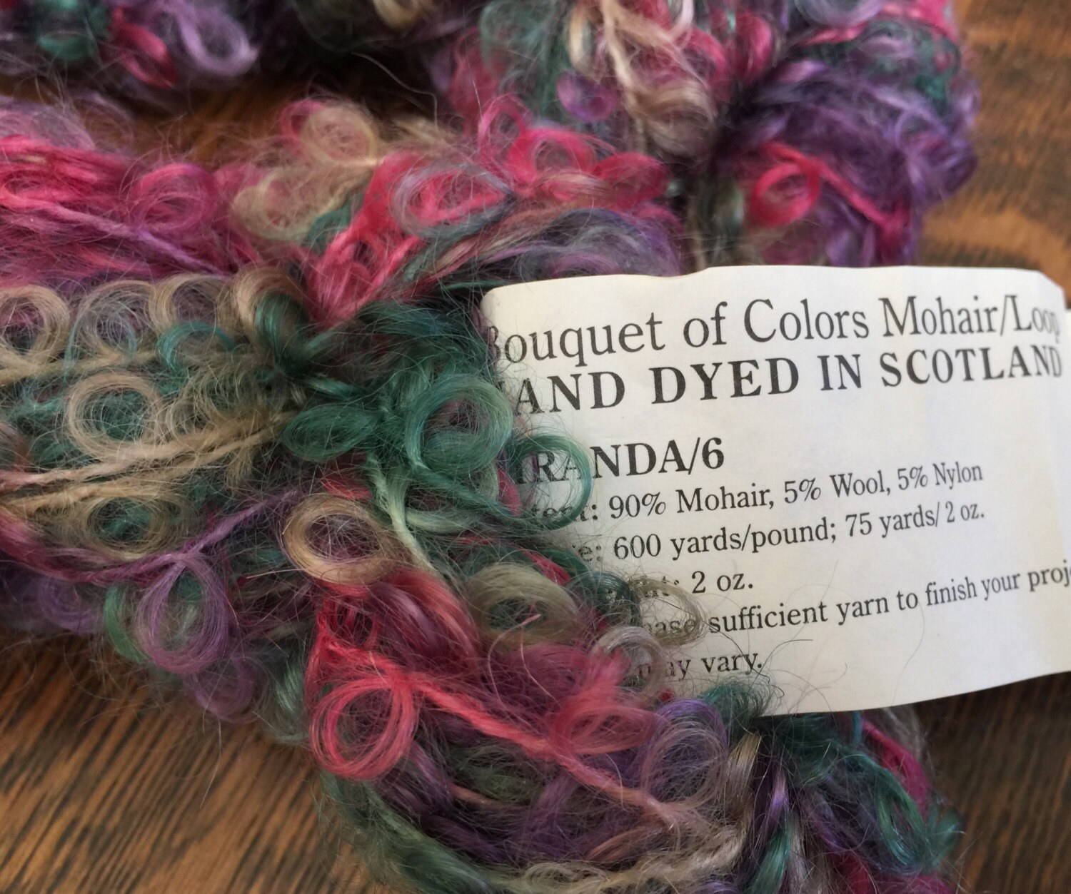 Ironstone Yarns Bouquet Of Colors Mohair Loop Yarn 2