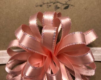 Pretty In Pink Party Bow Headband