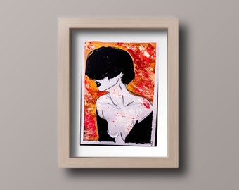 Poster A4 Limited Edition-burn