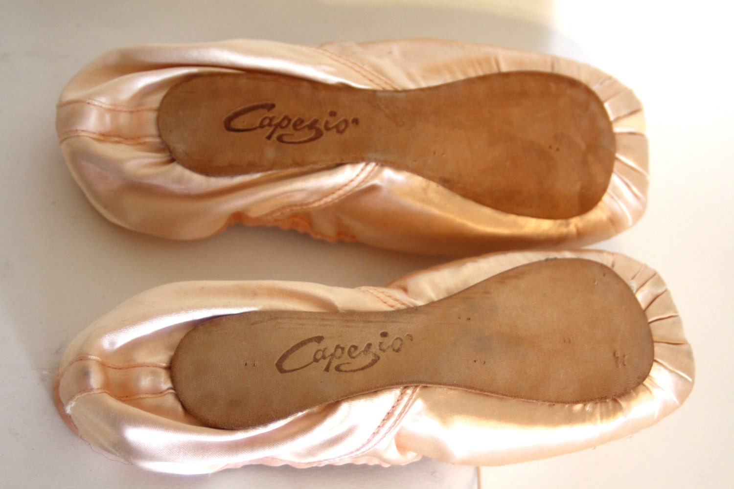 Vintage 70s Capezio Toe Shoes Ballet Point Slippers Ballerina NEW Old