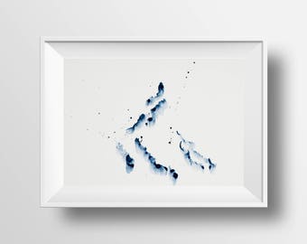 Watercolour Abstract Print 14