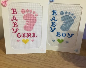 Baby cross stitch | Etsy