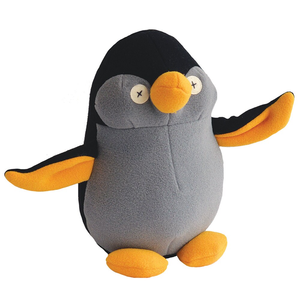 Penguin Stuffed Animal Handmade Stuffed Toy Eco-Friendly
