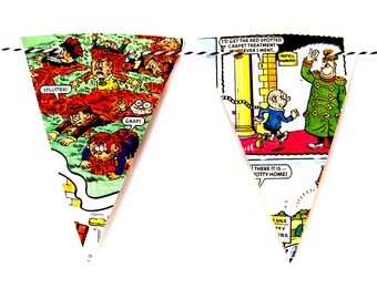 Comic book party, Comic book decor, Comic book wall art, Kids party decor, Party supplies, Book bunting, Kids garland, Bedroom wall art