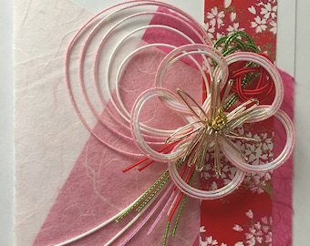 Japanese hand-made greeting card