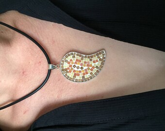 Sterling Silver 925 and micro mosaic