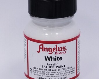 Angelus Flexible Acrylic Leather Paint White