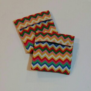 1 Eco Friendly Pad Wrapper, Pad Pocket, Wet Bag, Snack Bag, Gift Bag