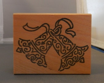 Wedding Bells Rubber Stamp