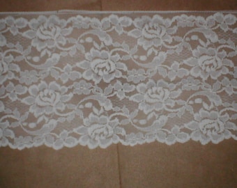 Vintage Chantilly Lace Fabric
