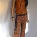 Vintage 1970s Bellbottom Pants - Retro Psychedelic Tapestry Hip Huggers - Hippie Flare Leg Pants - Miss Holly Pants