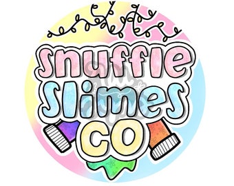  Slime  logo  stickers Etsy