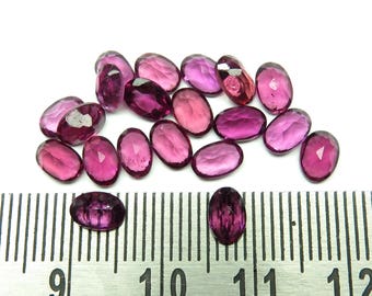 Top Quality Natural Rhodolite Garnet,Faceted Oval Shape,6X4 MM Size,Loose Gemstone Calibrated,AAA++++High Quality Garnet Gemstone,AG0160