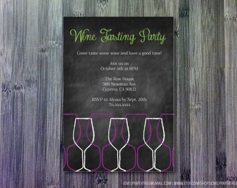 Wine Tasting Invitation | GP4