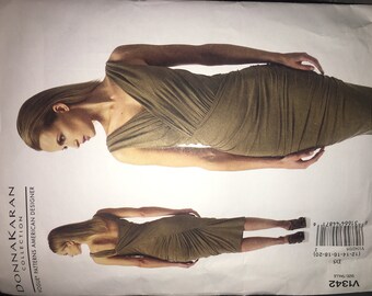 Vogue 1342, DONNA KARAN COLLECTION - sizes 12, 14, 16, 18, 20