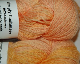 Studio June Yarn Simply Cashmere - 100% Cashmere, Color: A Drop of Golden Sun