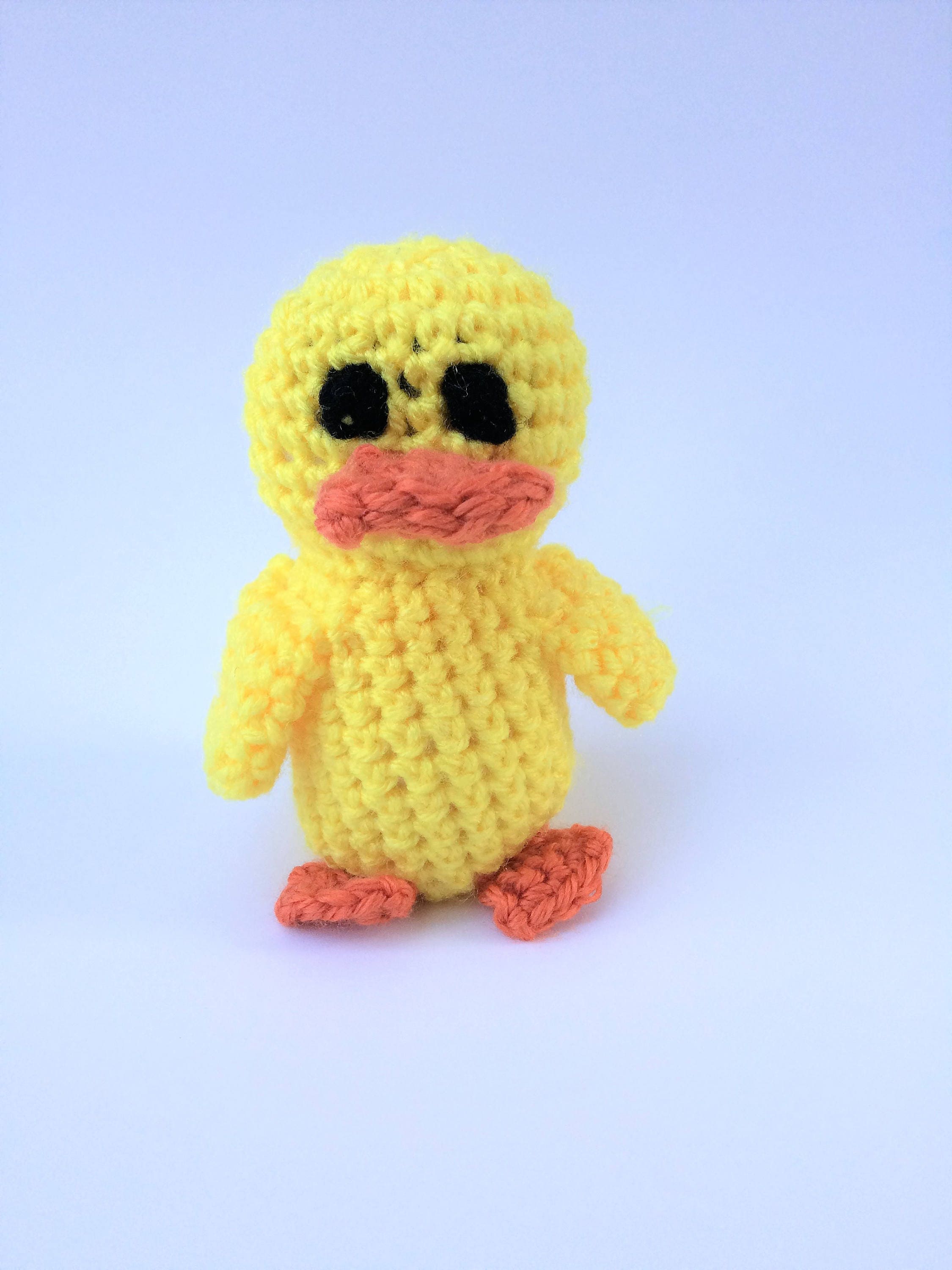 Crochet Duck Duck Plush Duck Stuffed Animal Duck Toy