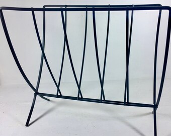 Vintage Metal Magazine/Record Rack