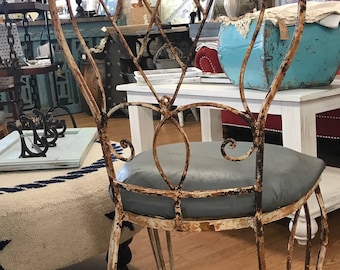 Vintage Wrought Iron Chairs