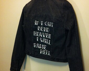 Hand Painted Denim Jacket