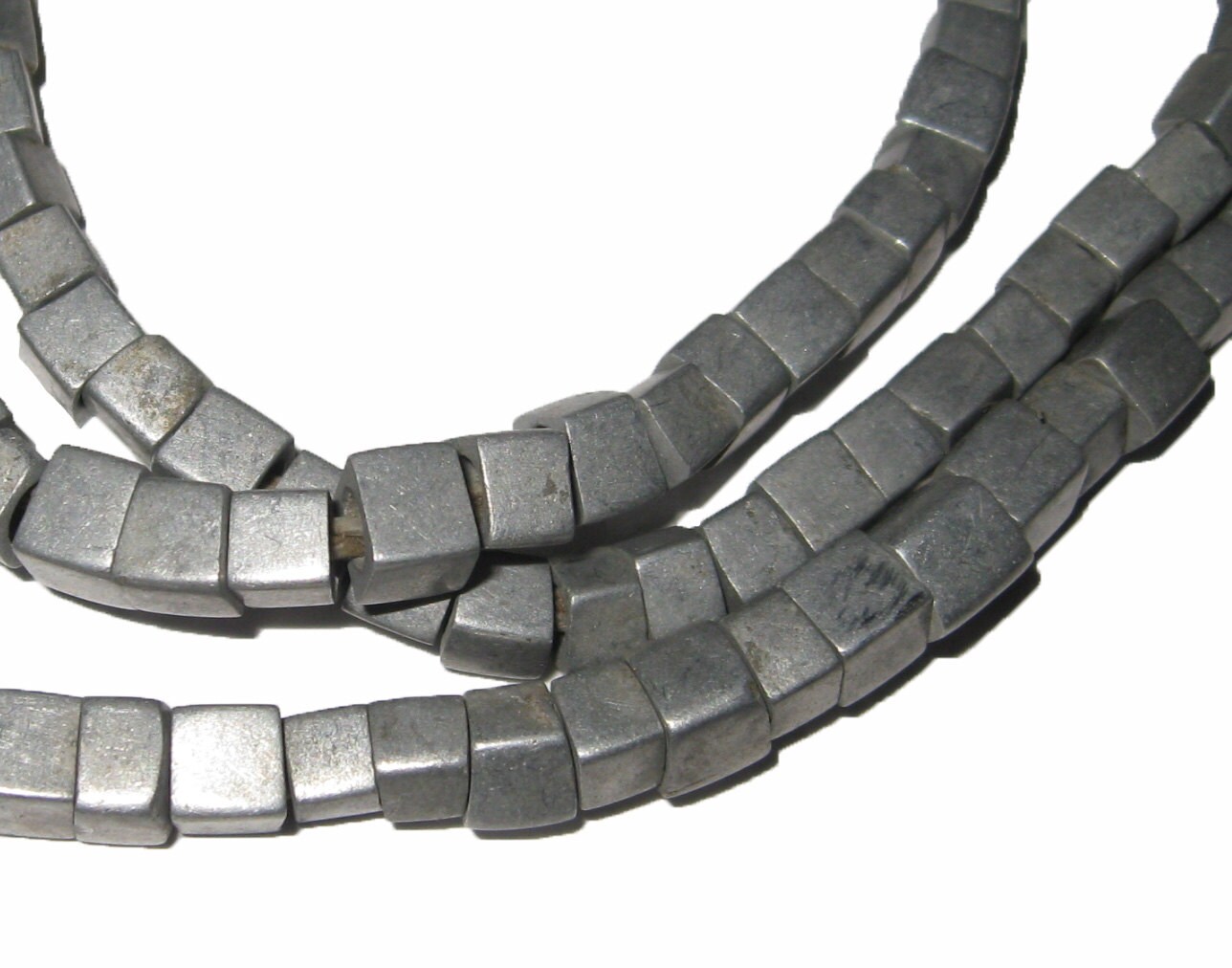 Vintage Ethiopian Aluminum Metal Beads from RastaTings on Etsy Studio
