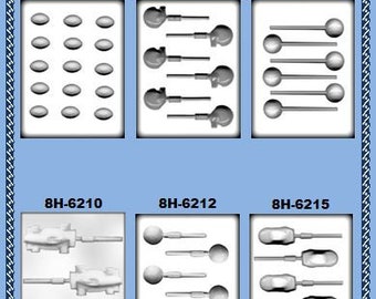 Sports Hard Candy Molds (A)