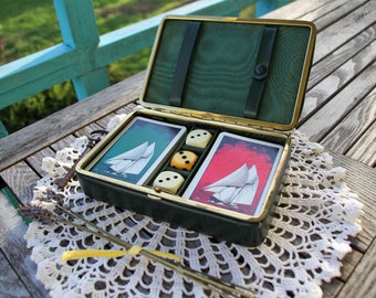 Bridge game box - Vintage