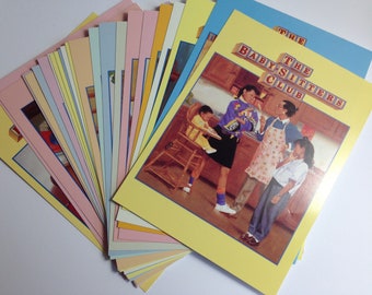 Vintage Baby-Sitters club postcards,