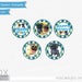 Puppy Dog Pals Birthday Cupcake Toppers, Thank you tags, Favor Tags, Napkin Rings