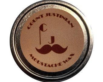Count Justinian Moustache Wax - Empire Collection (Sandalwood)
