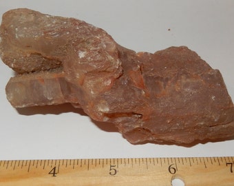 Chalcedony Limbcast with Quartz