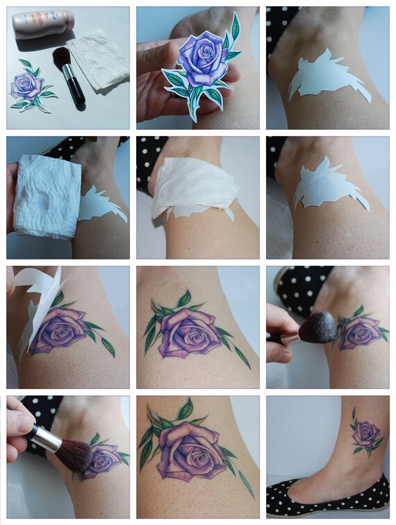 NEW Steampunk Temporary Tattoo NEW Steampunk Temporary Tattoo