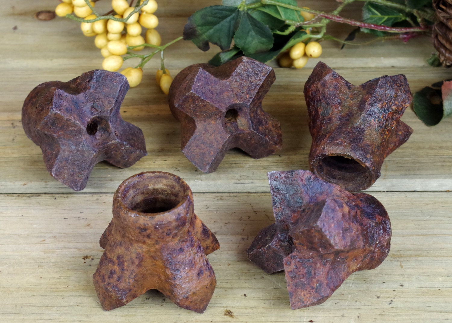 Heavy Drill Bits, Metal Pieces, Industrial Scrap, Metal Sculpture